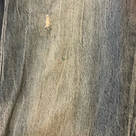 Cat & Jack Light Blue Denim Overalls - Picture 5 of 8